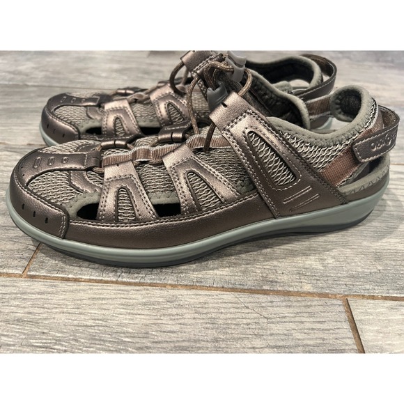 Orthofeet Sandals size 9 Wide Womens Verona Slip on River Shoes 997 Trail 9W - Picture 1 of 10